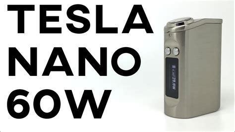 tesla metal box mod 60w|Tesla Nano 60W TC Mod .